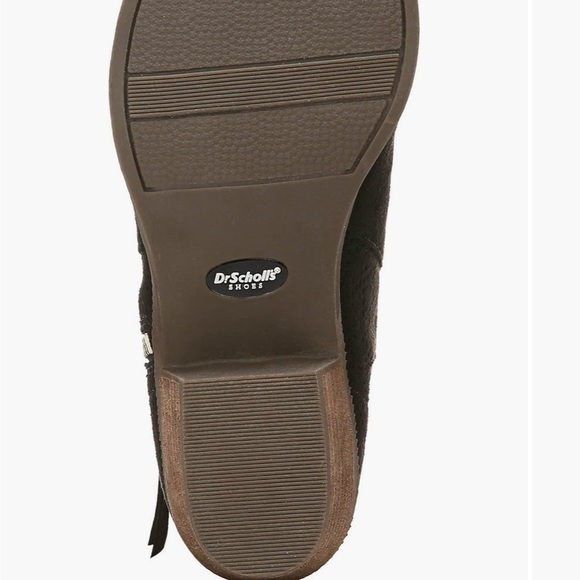 Dr. Scholl's Black Suede Ankle Boots - Picture 10 of 14